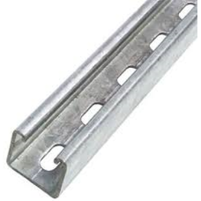 41mmx41mmx3mtr Metal Slotted Channel
