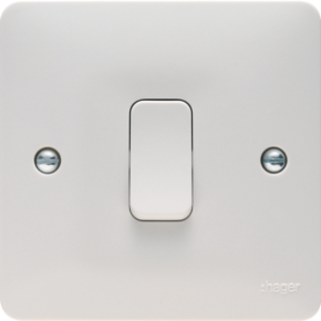 Hager WMPS11 Wall Switch 1G 1Way 10AX